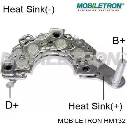 Выпрямитель Mobiletron RM132 цена, от 13.33 USD