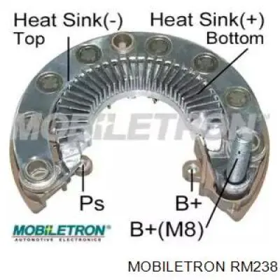 RM238 Mobiletron Выпрямитель генератора
