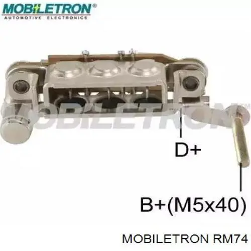 RM74 Mobiletron eixo de diodos do gerador
