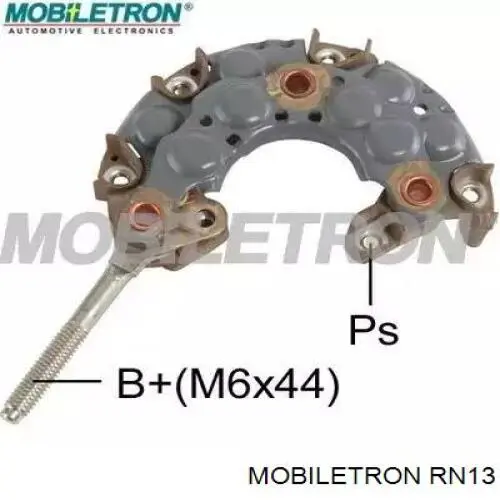 Alternador Diodo Puente Rectificador RN13 Mobiletron