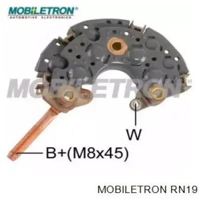 RN19 Mobiletron eixo de diodos do gerador