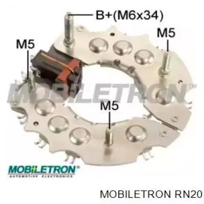 RN20 Mobiletron eixo de diodos do gerador