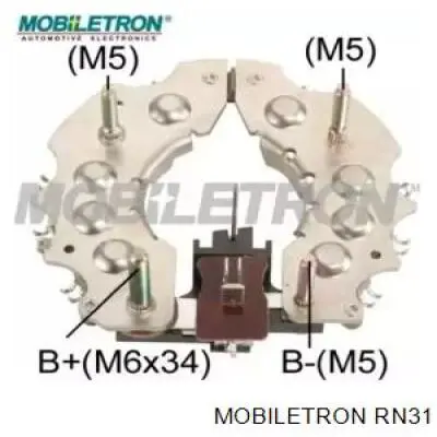 RN31 Mobiletron eixo de diodos do gerador