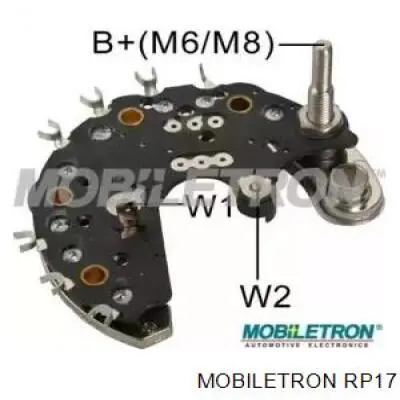 RP17 Mobiletron eixo de diodos do gerador