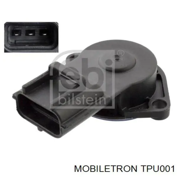 TPU001 Mobiletron датчик положения дроссельной заслонки (потенциометр)