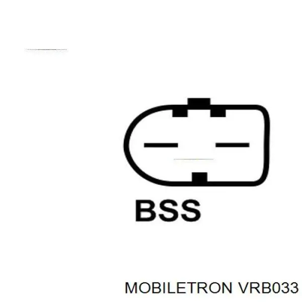 Купить VRB033 Mobiletron Реле регулятор напряжения генератора