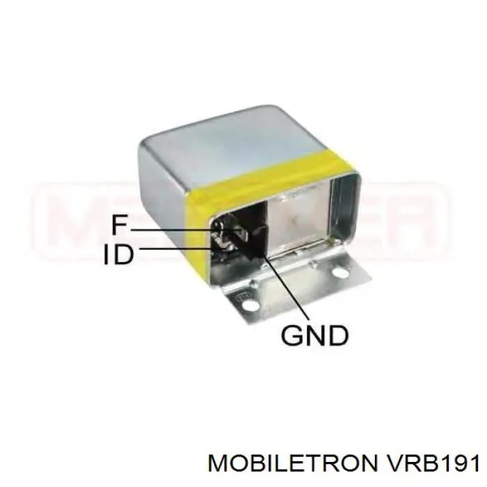 Купить VRB191 Mobiletron Реле регулятор напряжения генератора