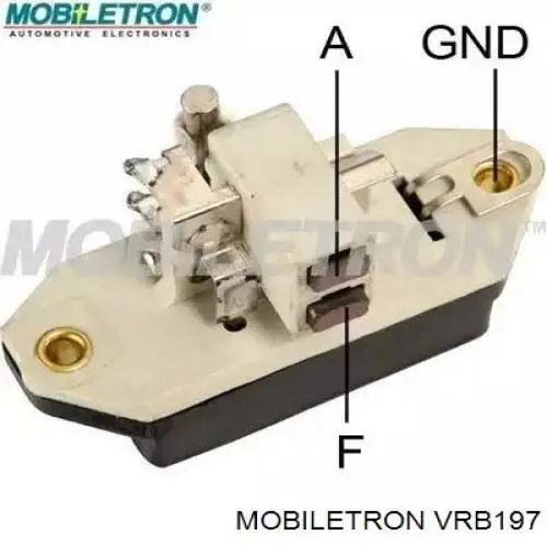 VRB197 Mobiletron реле-регулятор генератора (реле зарядки)