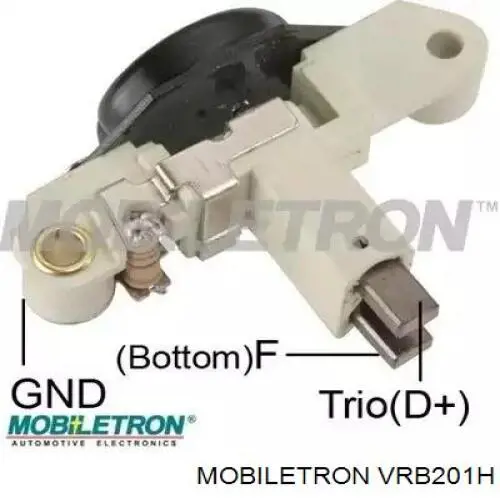 VRB201H Mobiletron реле-регулятор генератора (реле зарядки)