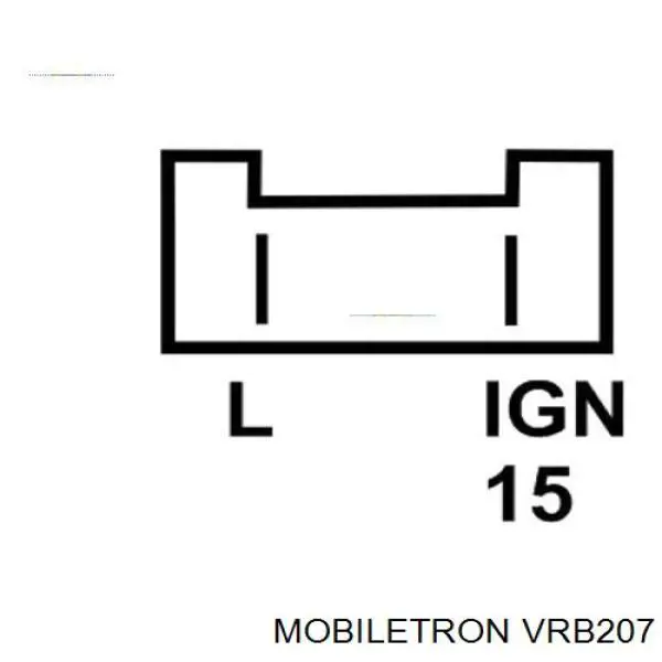 Реле зарядки генератора Mobiletron VRB207 цена, от 19.76 USD