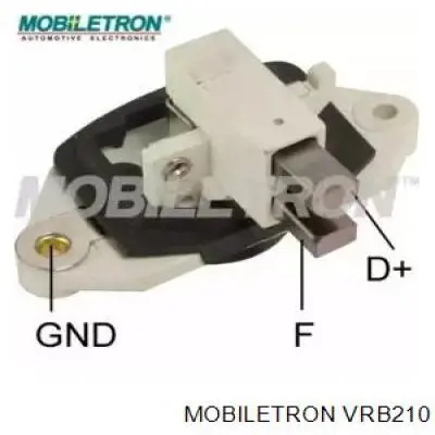 VRB210 Mobiletron реле-регулятор генератора (реле зарядки)