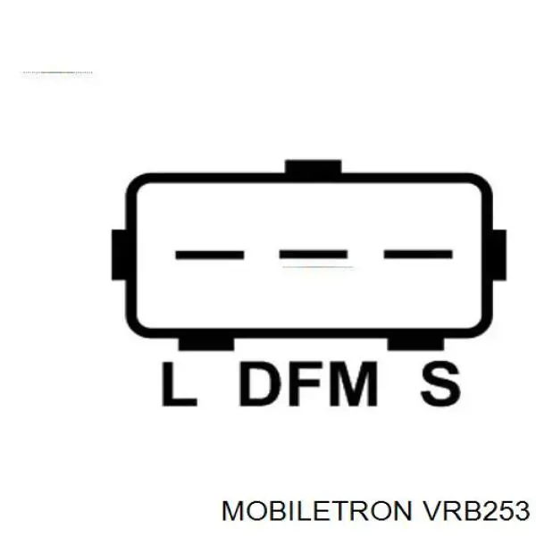 Купить VRB253 Mobiletron Реле регулятор напряжения генератора