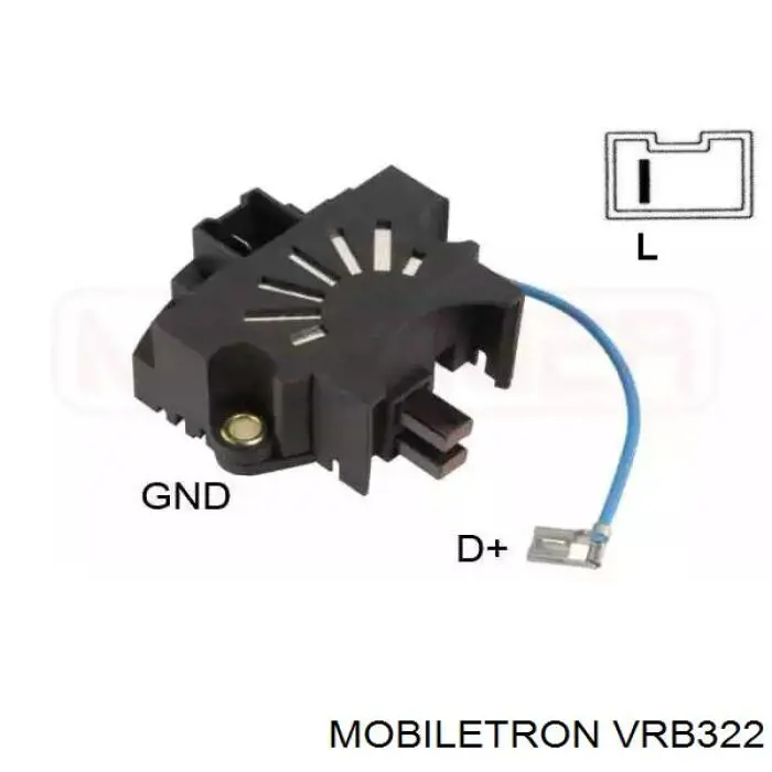 Relê-regulador do gerador (relê de carregamento) para Citroen C4 