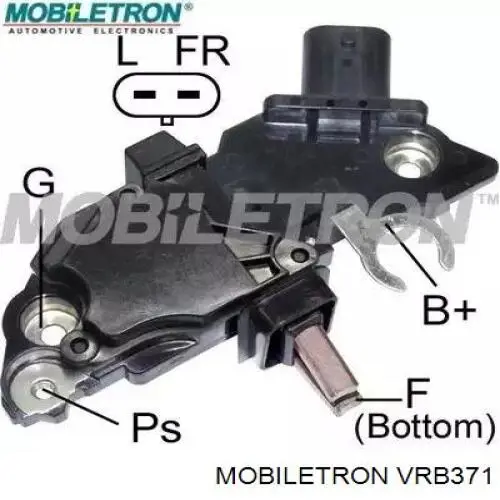 VRB371 Mobiletron реле-регулятор генератора (реле зарядки)