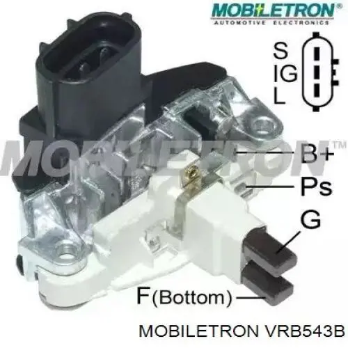 Реле генератора VRB543B Mobiletron