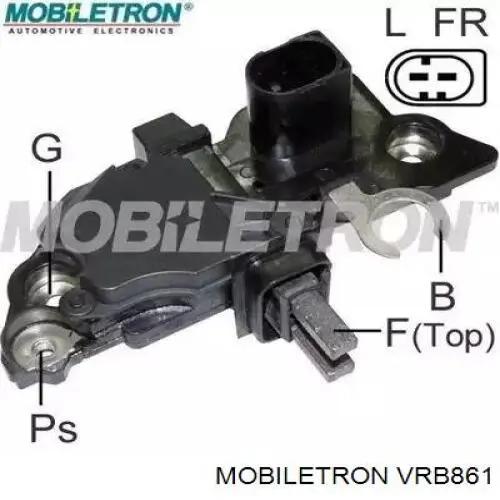 VRB861 Mobiletron реле-регулятор генератора (реле зарядки)