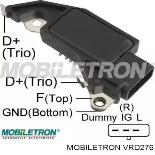 VRD276 Mobiletron реле-регулятор генератора (реле зарядки)