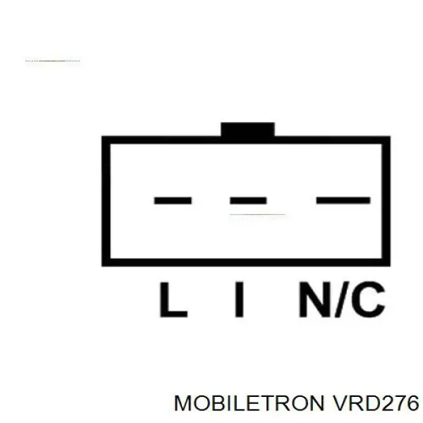 Купить VRD276 Mobiletron Реле регулятор напряжения генератора