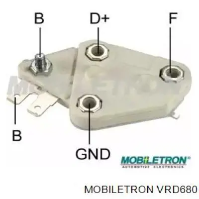 Реле генератора VRD680 Mobiletron