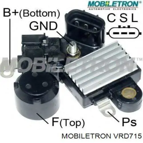 Реле регулятор генератора MOBILETRON VRD715