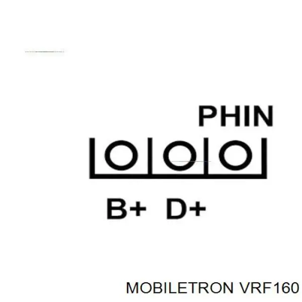 Купить VRF160 Mobiletron Реле регулятор напряжения генератора
