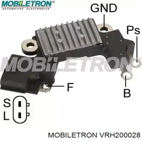 Реле генератора VRH200028 Mobiletron