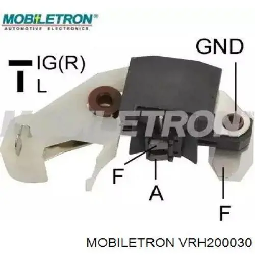 VRH200030 Mobiletron реле-регулятор генератора (реле зарядки)