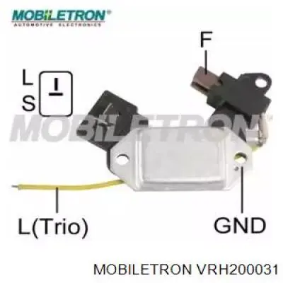 VRH200031 Mobiletron реле-регулятор генератора (реле зарядки)