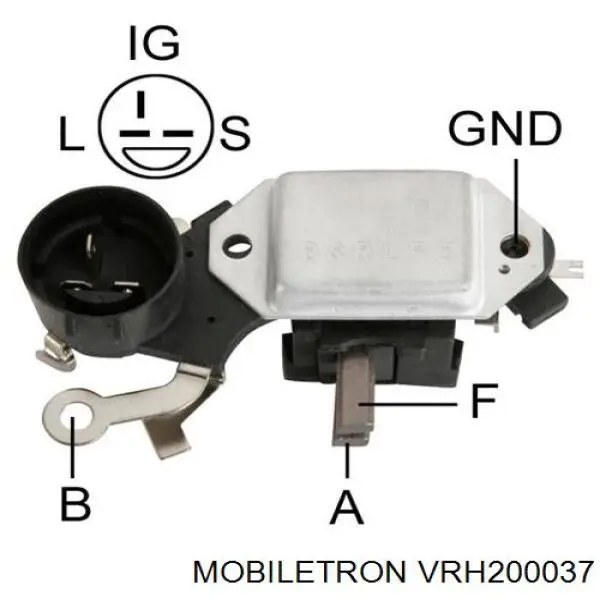 Реле зарядки генератора Mobiletron VRH200037 цена, от 11.41 USD