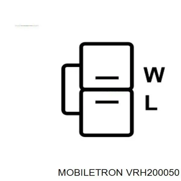 Купить VRH200050 Mobiletron Реле регулятор напряжения генератора