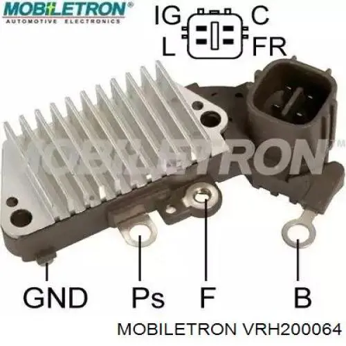 Реле зарядки генератора Mobiletron VRH200064 цена, от 18.25 USD