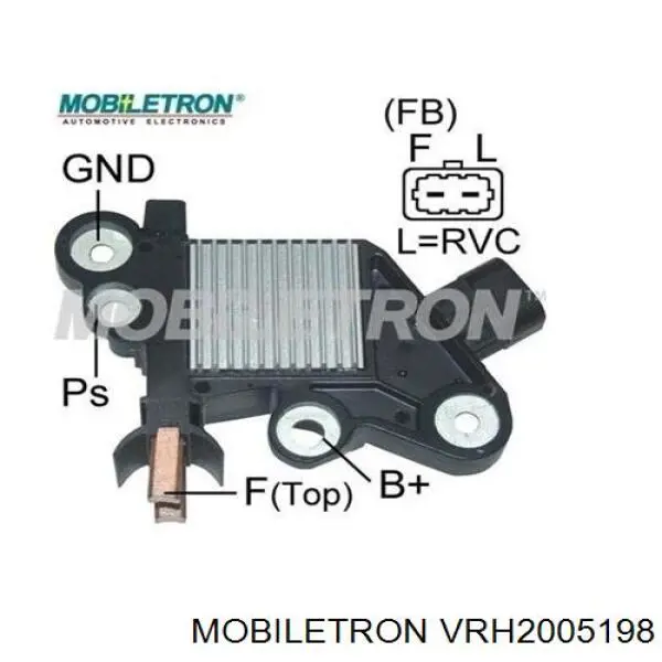 ARE6155S AS/Auto Storm Реле-регулятор напряжения