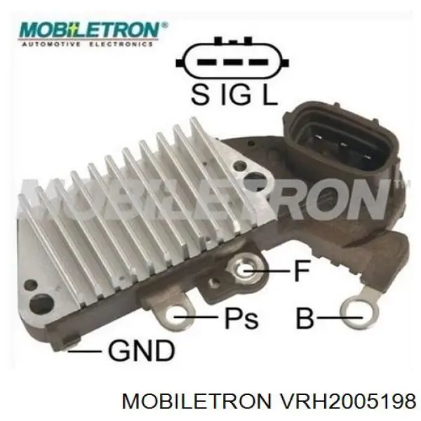 Реле генератора ARE6155S AS/Auto Storm