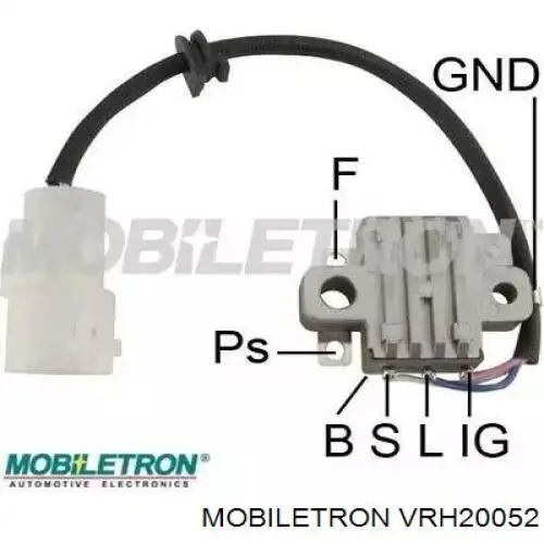 Regulador De Rele Del Generador (Rele De Carga) VRH20052 Mobiletron