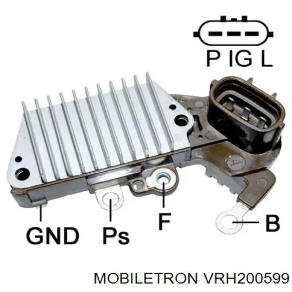 Regulador De Rele Del Generador (Rele De Carga) VRH200599 Mobiletron