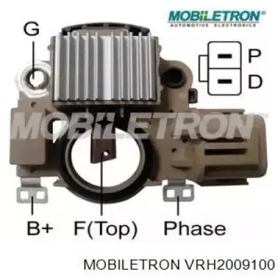 Реле зарядки генератора Mobiletron VRH2009100 цена, от 13.67 USD
