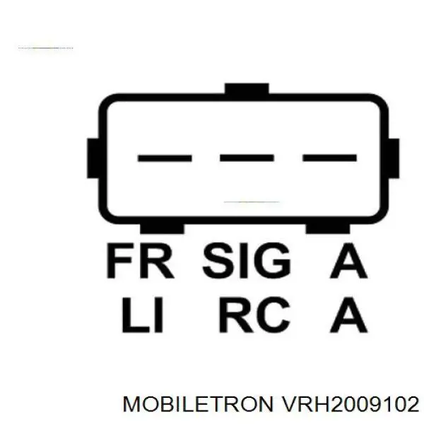 Реле зарядки генератора Mobiletron VRH2009102 цена, от 34.17 USD