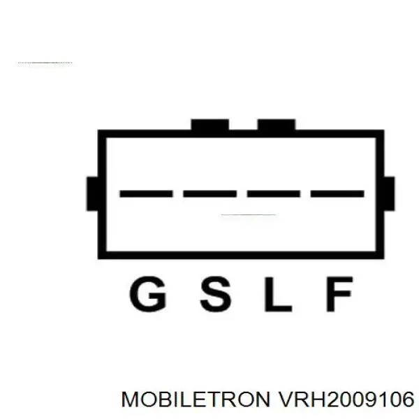 Реле зарядки генератора Mobiletron VRH2009106 цена, от 22.49 USD