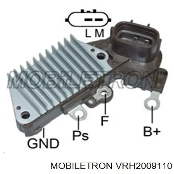 Купить VRH2009110 Mobiletron Реле регулятор напряжения генератора