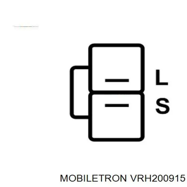 Реле генератора VRH200915 Mobiletron