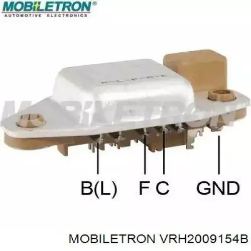 VRH2009154B Mobiletron relê-regulador do gerador (relê de carregamento)