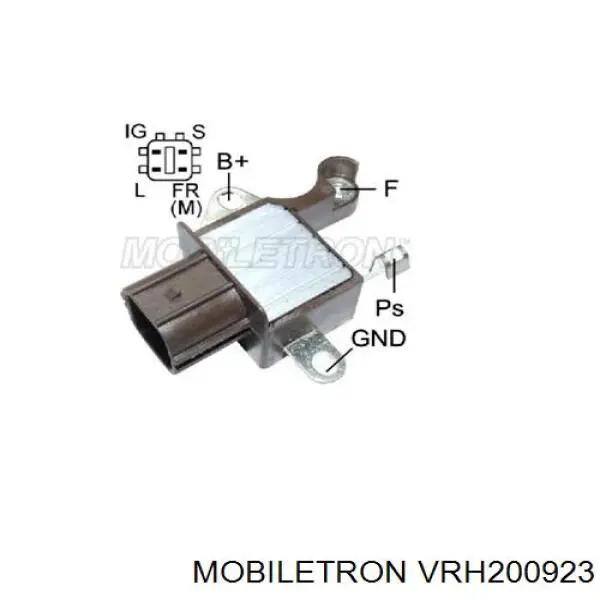 Купить VRH200923 Mobiletron Реле регулятор напряжения генератора