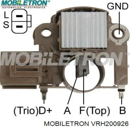 VRH200926 Mobiletron relê-regulador do gerador (relê de carregamento)