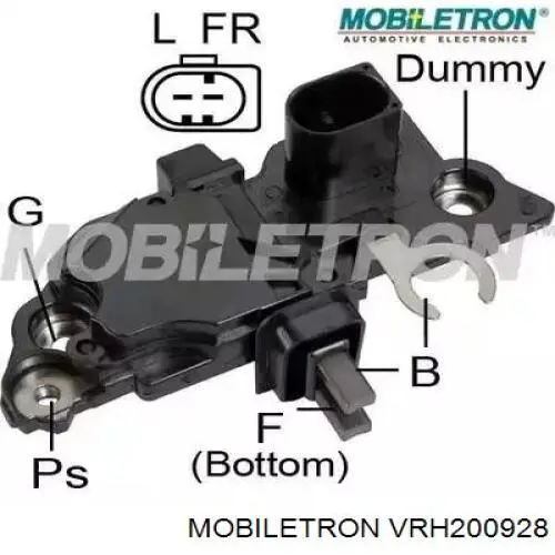 Реле зарядки генератора Mobiletron VRH200928 цена, от 10.45 USD