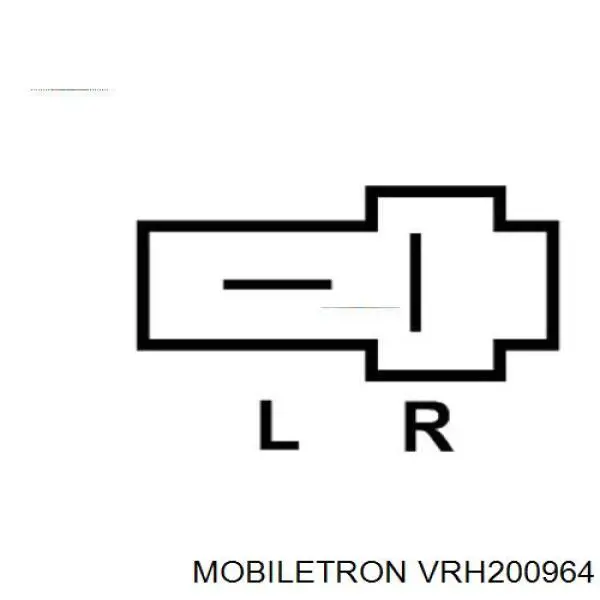 Реле генератора VRH200964 Mobiletron