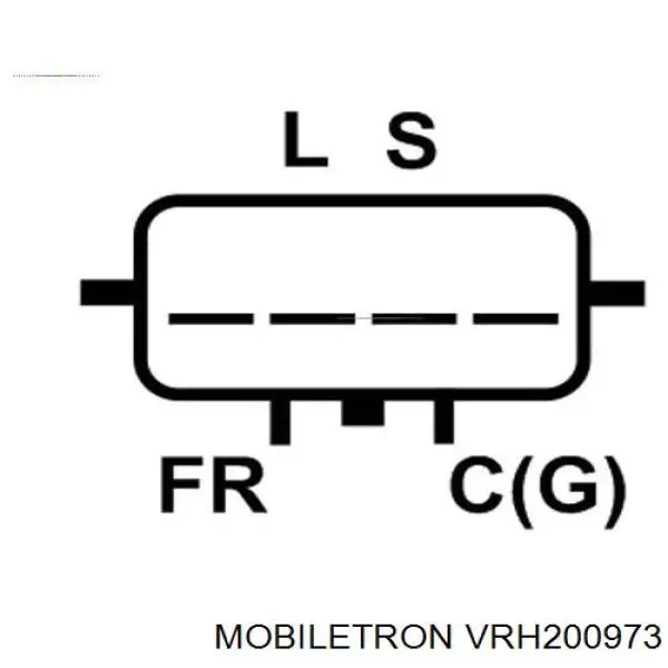 Реле зарядки генератора Mobiletron VRH200973 цена, от 16.61 USD