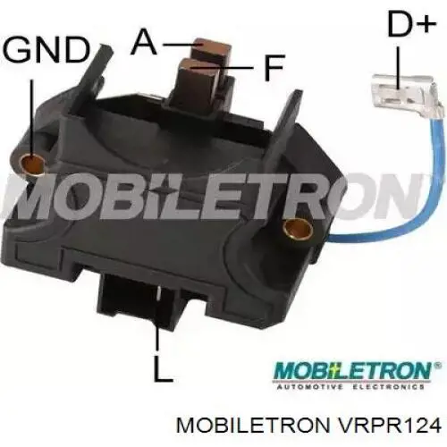 VRPR124 Mobiletron relê-regulador do gerador (relê de carregamento)
