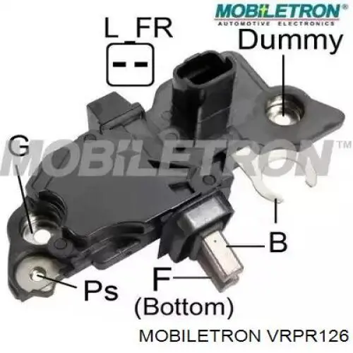 Купить VRPR126 Mobiletron Реле регулятор напряжения генератора