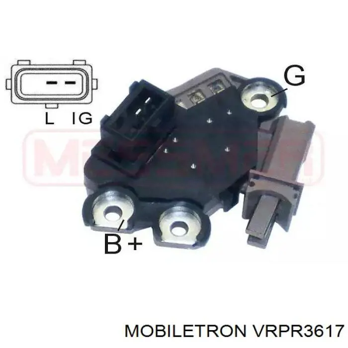 Реле зарядки генератора Mobiletron VRPR3617 цена, от 27.82 USD