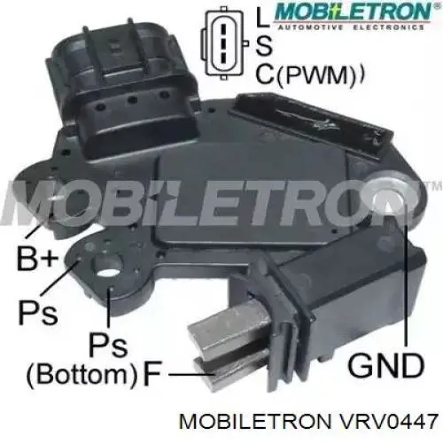 VRV0447 Mobiletron реле-регулятор генератора (реле зарядки)